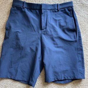 Nike men’s dri fit golf shorts, blue, Sz 32
